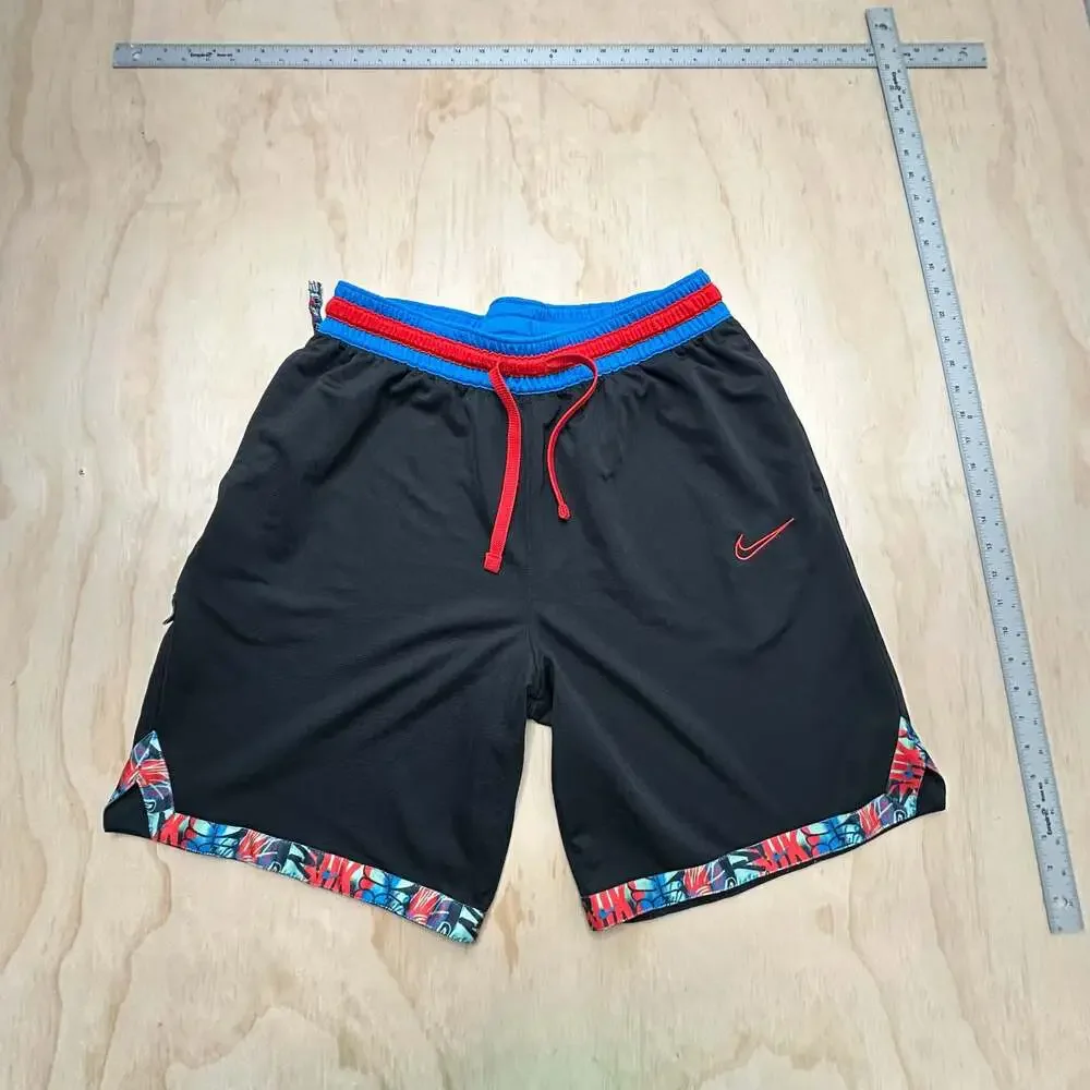 Nike Dri-FIT DNA Basketball Shorts Black Red Blue